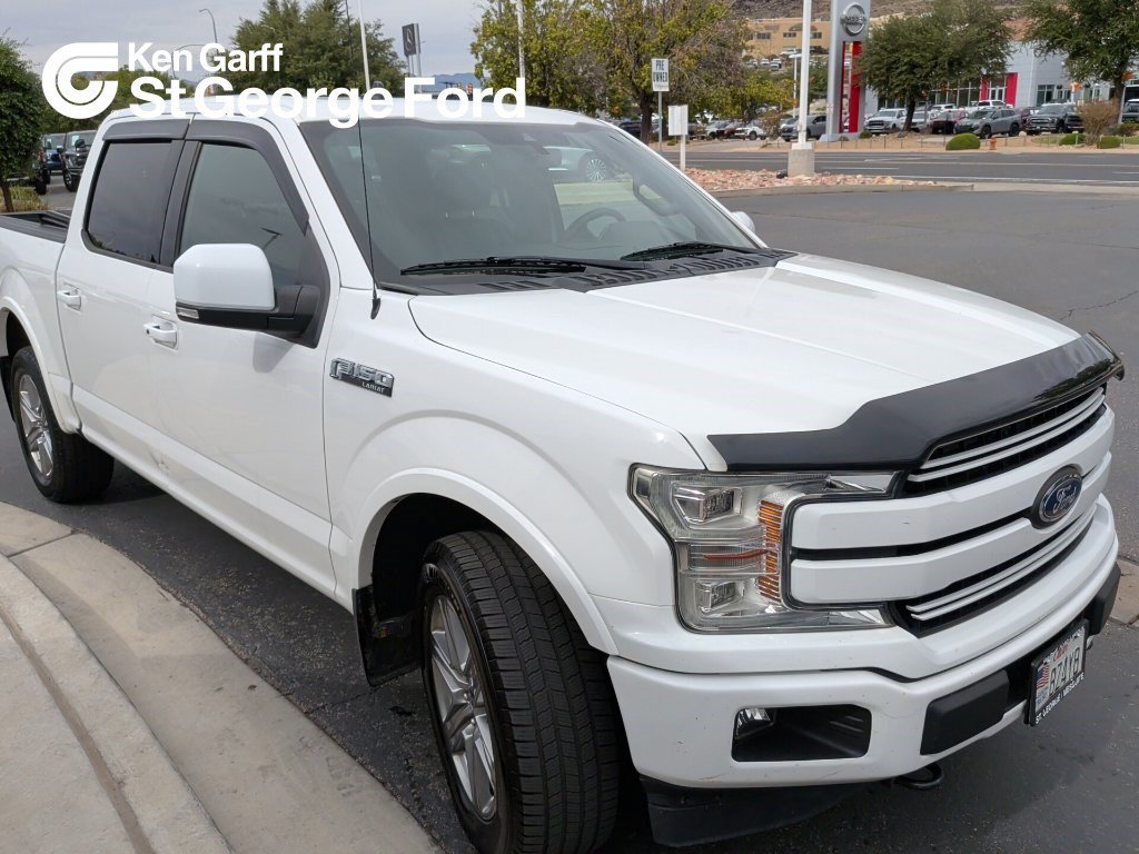 Used 2019 White Ford LARIAT image 1