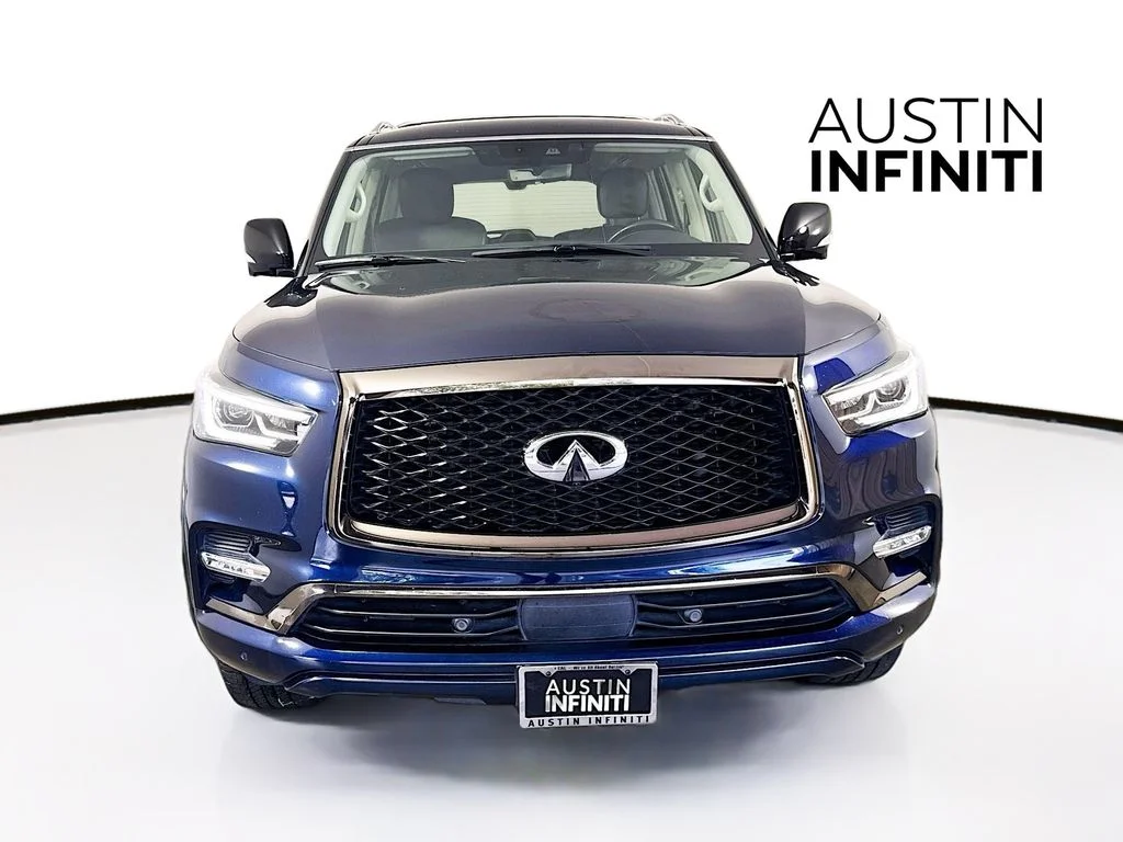 Certified Used 2021 Blue INFINITI Premium Select image 2