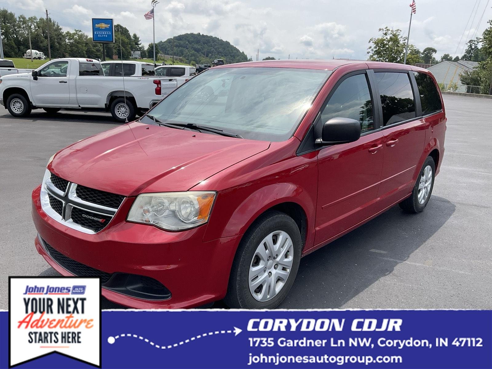 Used 2014 Redline 2 Coat Pearl Dodge SE image 1