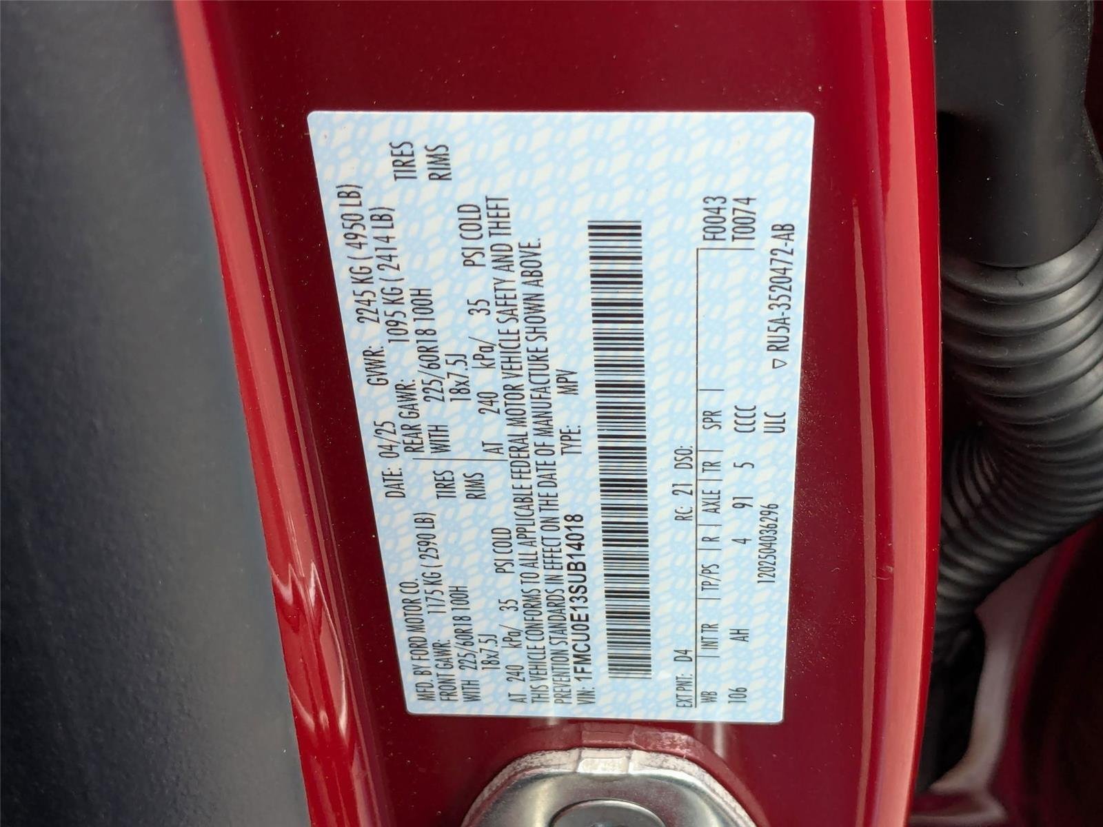 2025 Ford Escape Plug-in hybrid PHEV - Photo 40
