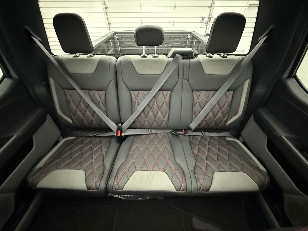 New 2026 Matte Glacier Gray Ford XLT Black Widow Lifted Truck image 43