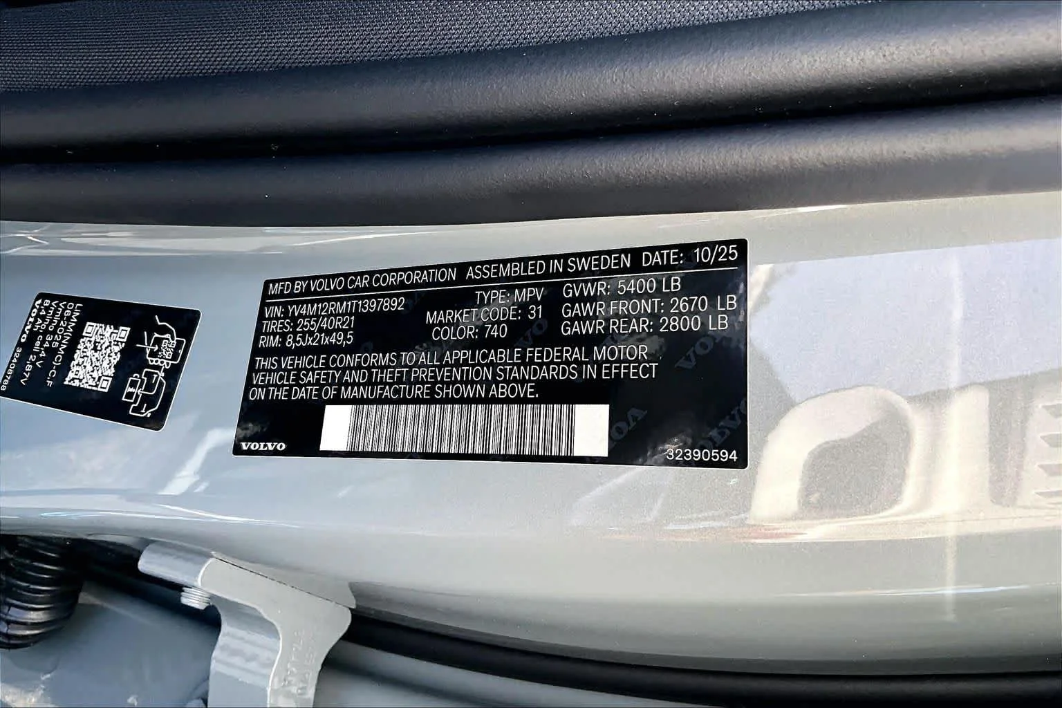 New 2026 Vapour Grey Volvo Ultra image 12