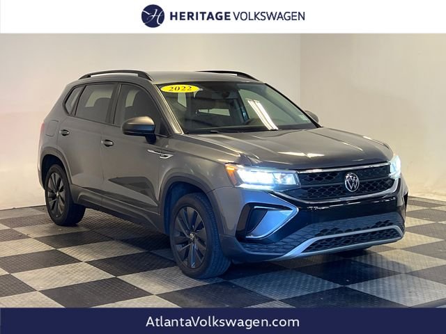 Gray 2022 Volkswagen Taos S FWD SUV / Crossover Front-Wheel Drive