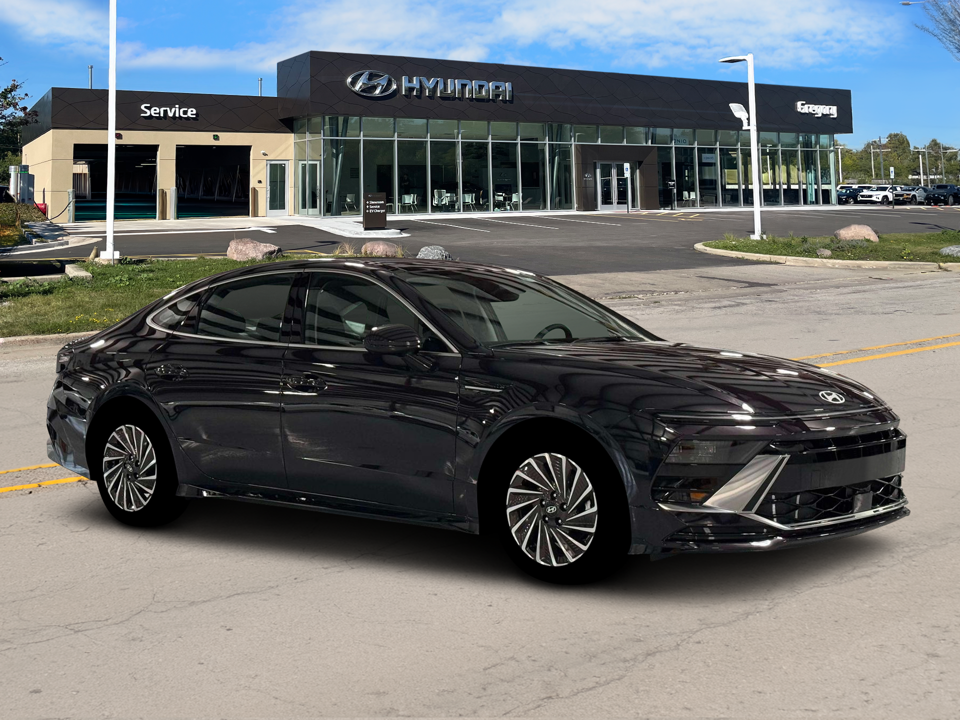 New 2026 Blue Hyundai SEL image 10