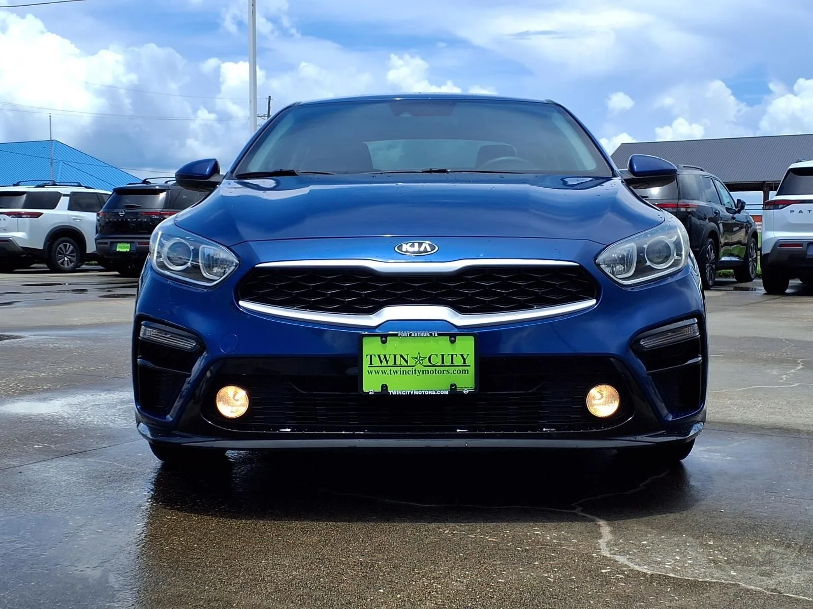 Certified Used 2021 Blue Kia LXS image 3