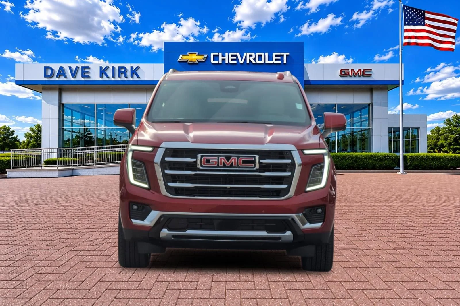 New 2026 Volcanic Red Tintcoat GMC Elevation image 8