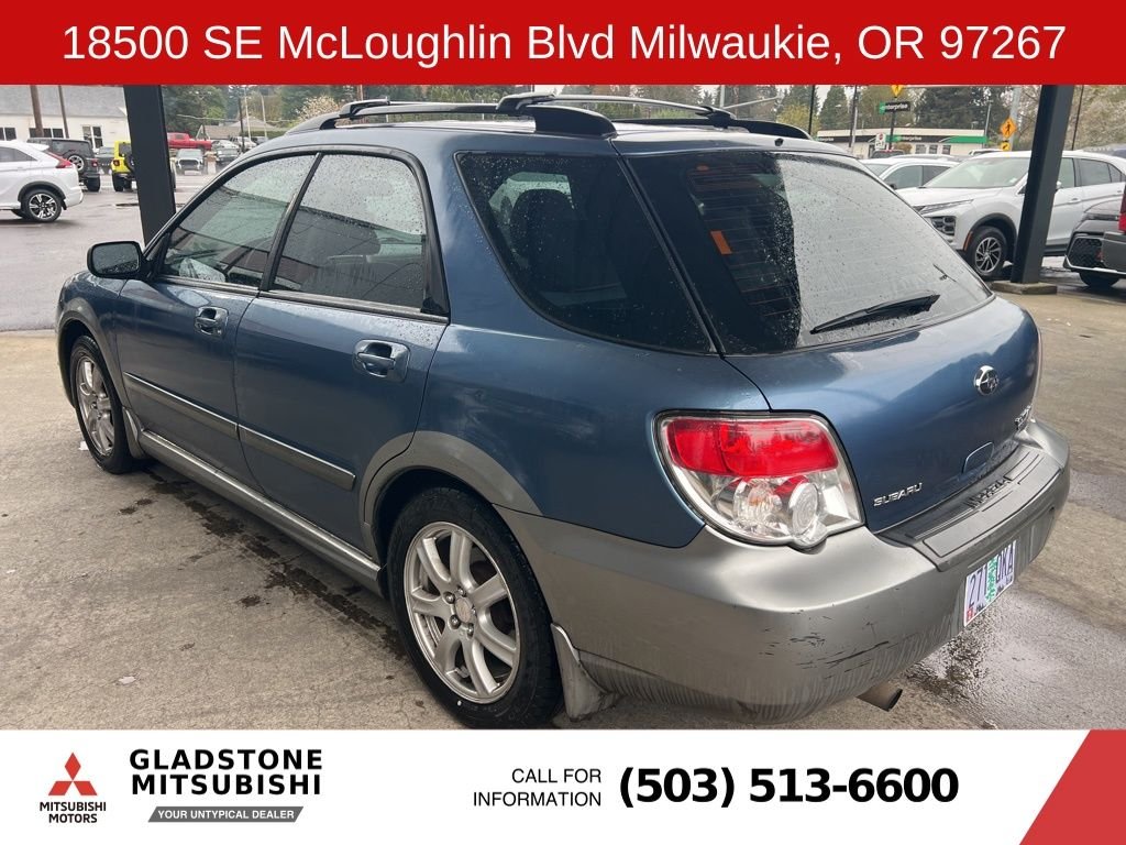Used 2007 Newport Blue Pearl Subaru Outback Sport image 6