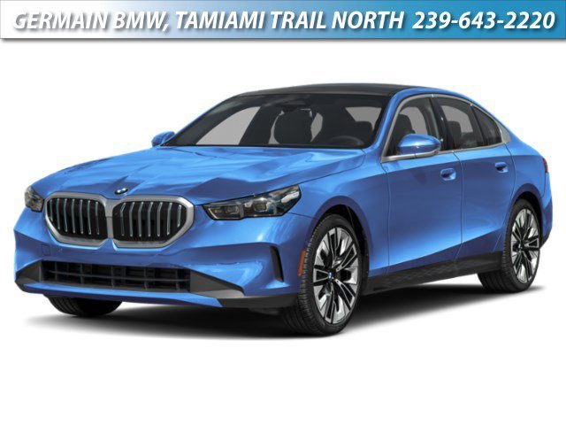 New 2027 Black Sapphire Metallic BMW 530i image 1