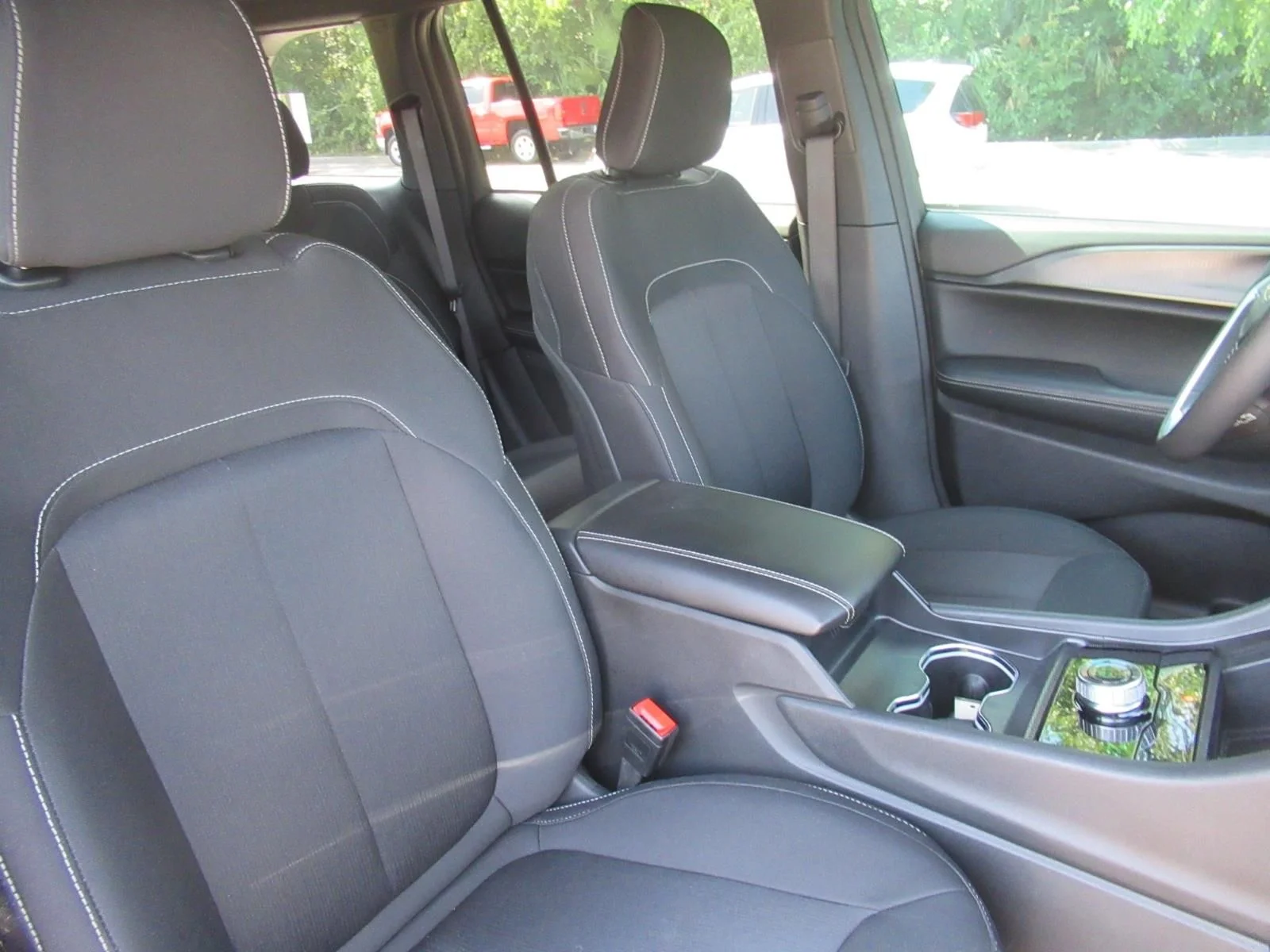 Certified Used 2025 Red Jeep Laredo image 9