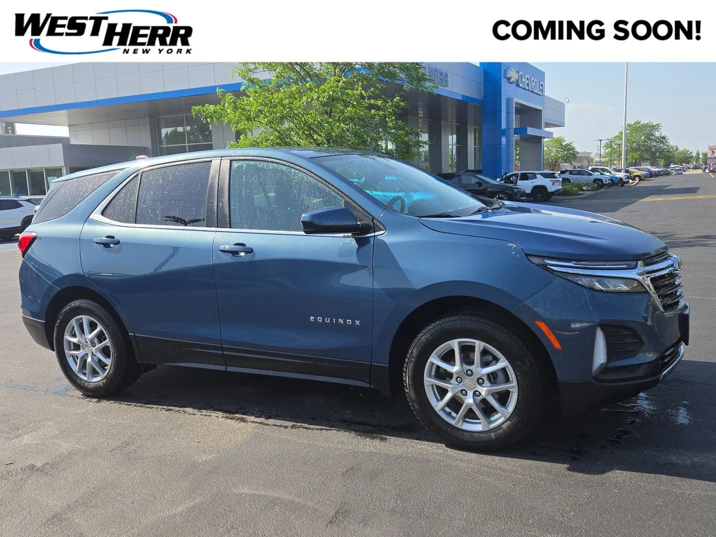 Used 2024 Lakeshore Blue Metallic Chevrolet LT image 1