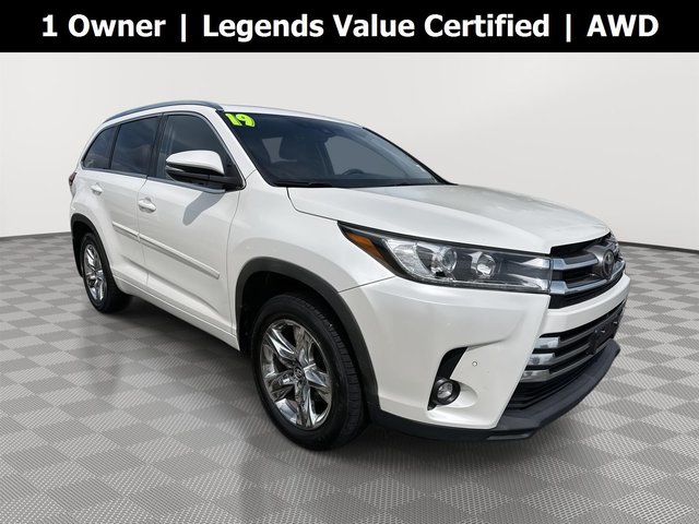 2019 Toyota Highlander Limited Platinum