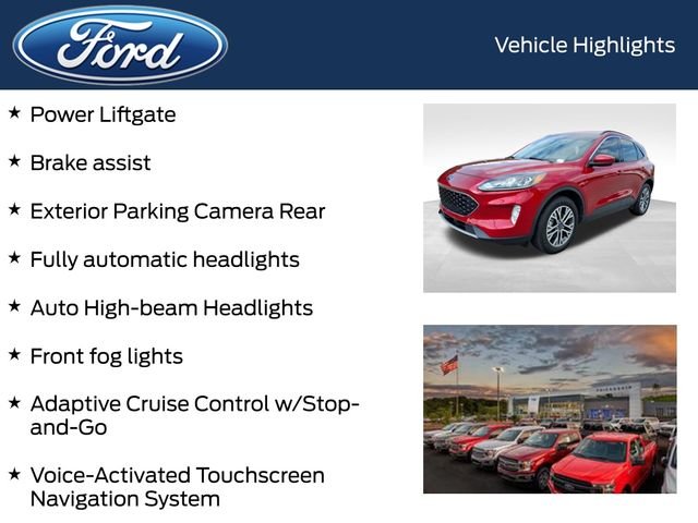 Used 2020 Red Ford SEL image 9