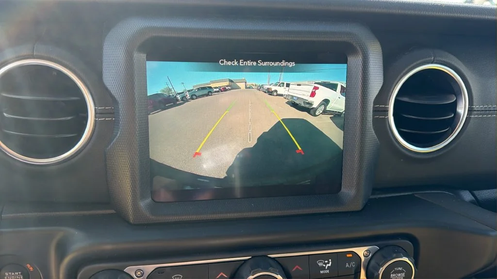 Used 2022 Yellow Jeep Unlimited Sahara 4xe image 25