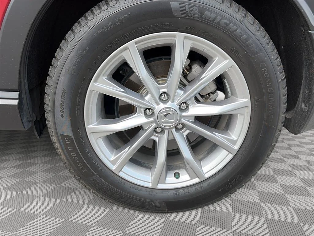 Used 2023 RED Honda EX-L AWD image 3