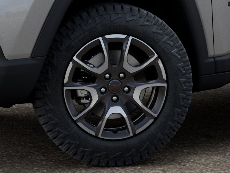 New 2026 Silver Zynith Metallic Clear-Coat Exterior Paint Jeep Trailhawk image 4