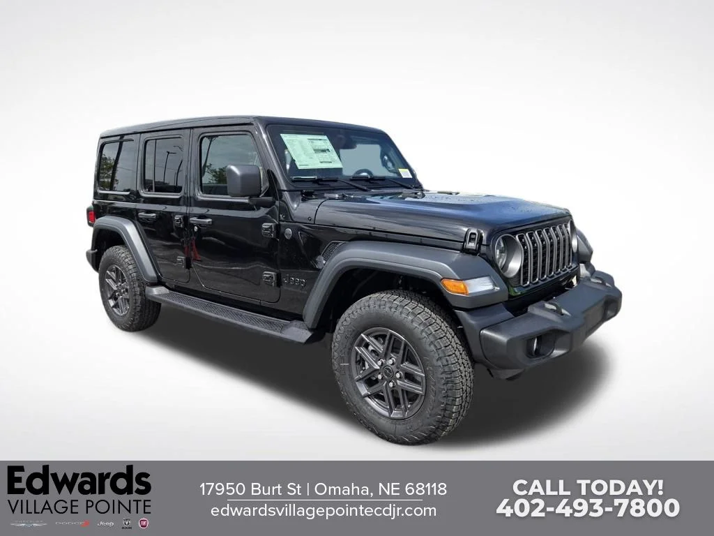 New 2026 Black Clear-Coat Exterior Paint Jeep Sport S image 1