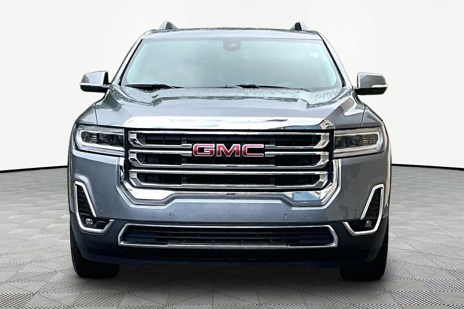 Used 2021 Satin Steel Metallic GMC SLT image 4
