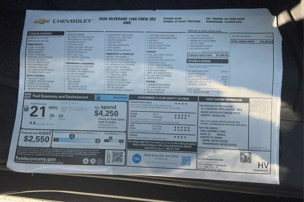 2026 Chevrolet Silverado 1500 ZR2 - Photo 30