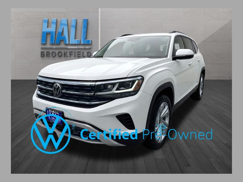Used 2023 White Volkswagen 3.6L V6 SE w/Technology image 1