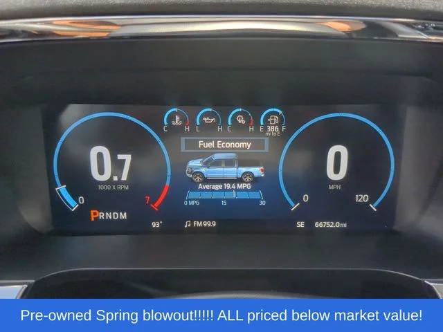 Used 2022 Blue Ford Lariat image 29