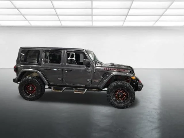 Used 2020 Gray Jeep Unlimited Rubicon image 3