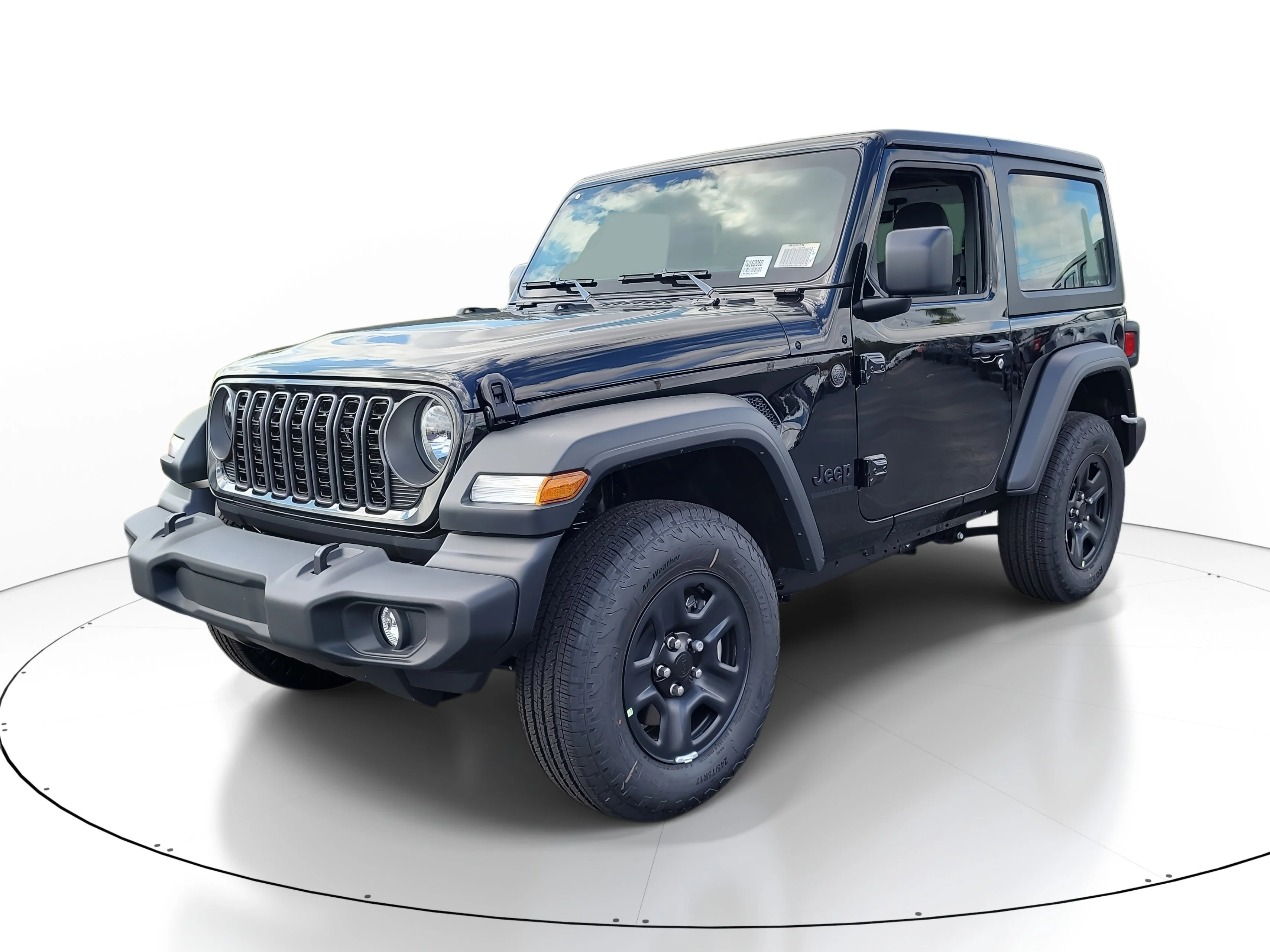 New 2026 Black Clearcoat Jeep Sport image 3
