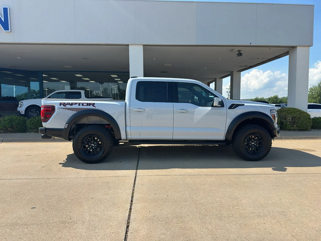 Used 2025 Space White Metallic Ford Raptor image 15