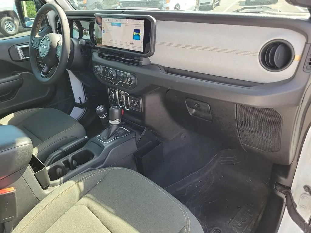 Used 2024 White Jeep 4-Door Sport S 4x4 image 34