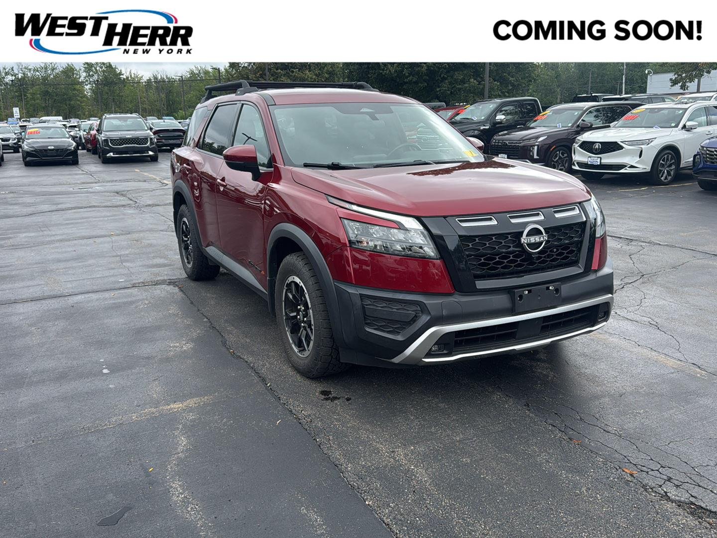 Used 2023 Scarlet Ember Tintcoat Nissan Rock Creek image 1