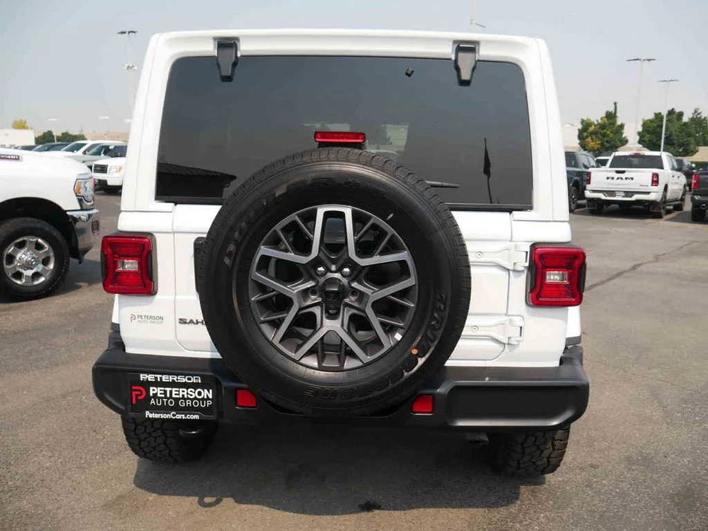 Certified Used 2025 White Jeep Sahara image 19