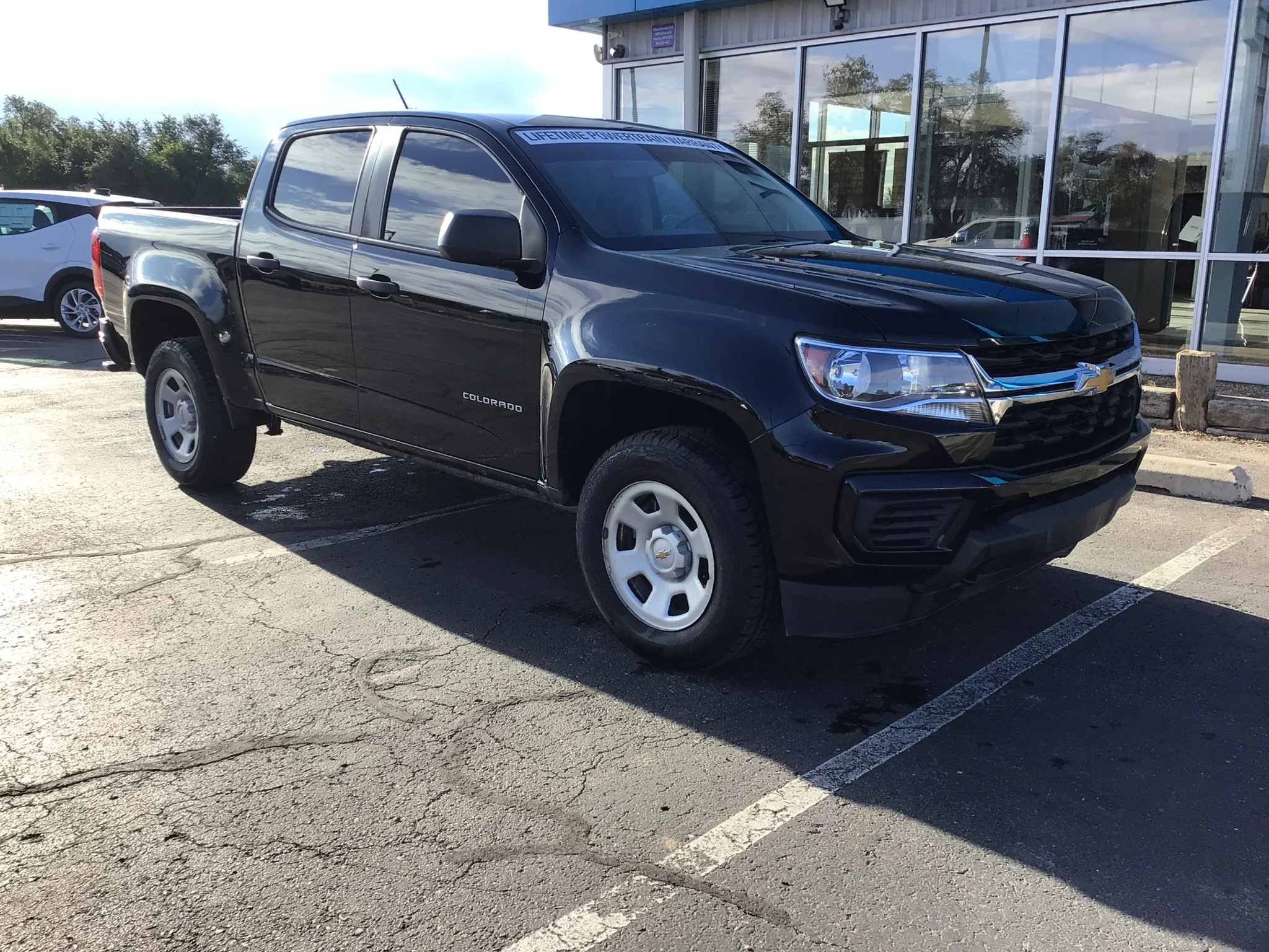 Used 2022 BLACK Chevrolet 4WD Work Truck image 2