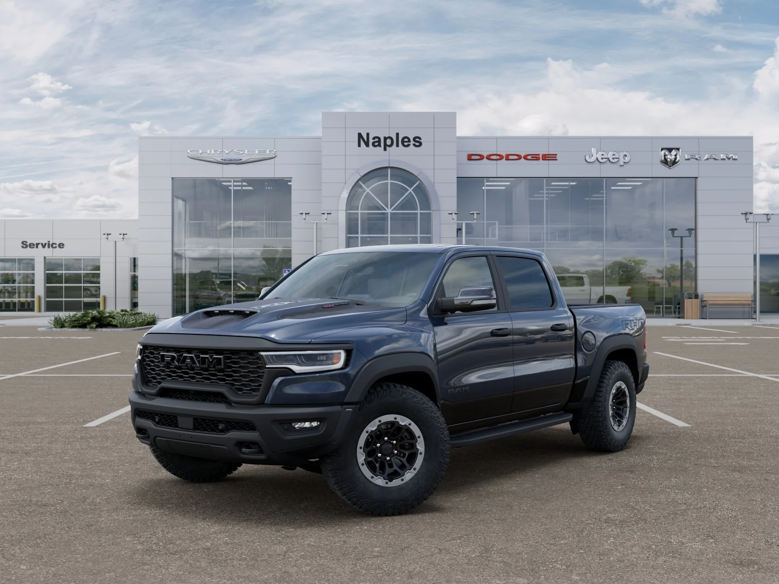 New 2026 Forged Blue Metallic Exterior Paint RAM RHO image 27