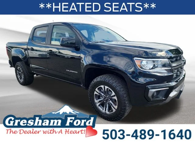 Certified Used 2021 Black Chevrolet Z71 image 8