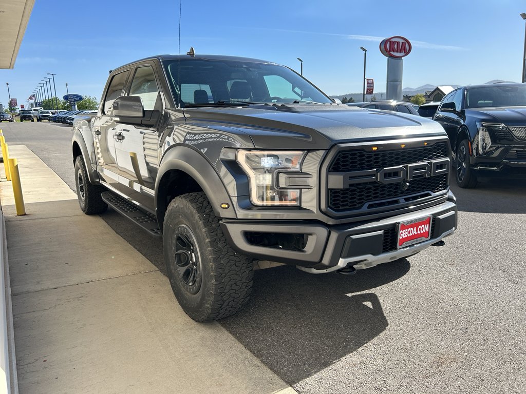 Used 2019 Magnetic Metallic Ford Raptor image 3