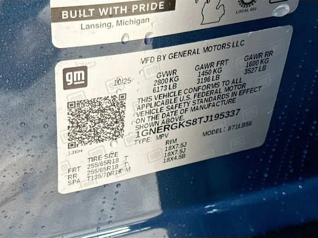 New 2026 Lakeshore Blue Metallic Chevrolet LT image 24