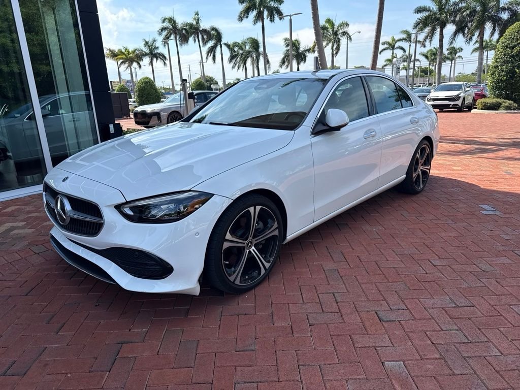 Certified Used 2024 White Mercedes-Benz C 300 image 2