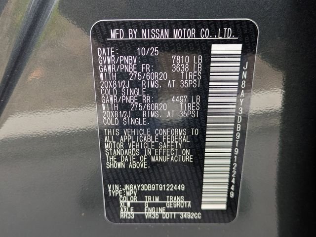 New 2026 Alpine Metallic / Super Black Two-tone Nissan PRO-4X® image 31