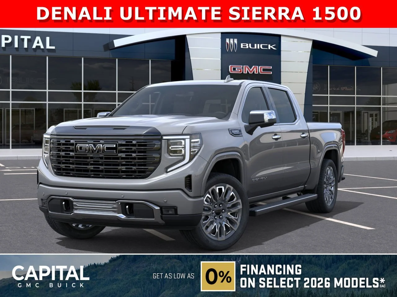 New 2026 STERLING METALLIC GMC Denali Ultimate image 1