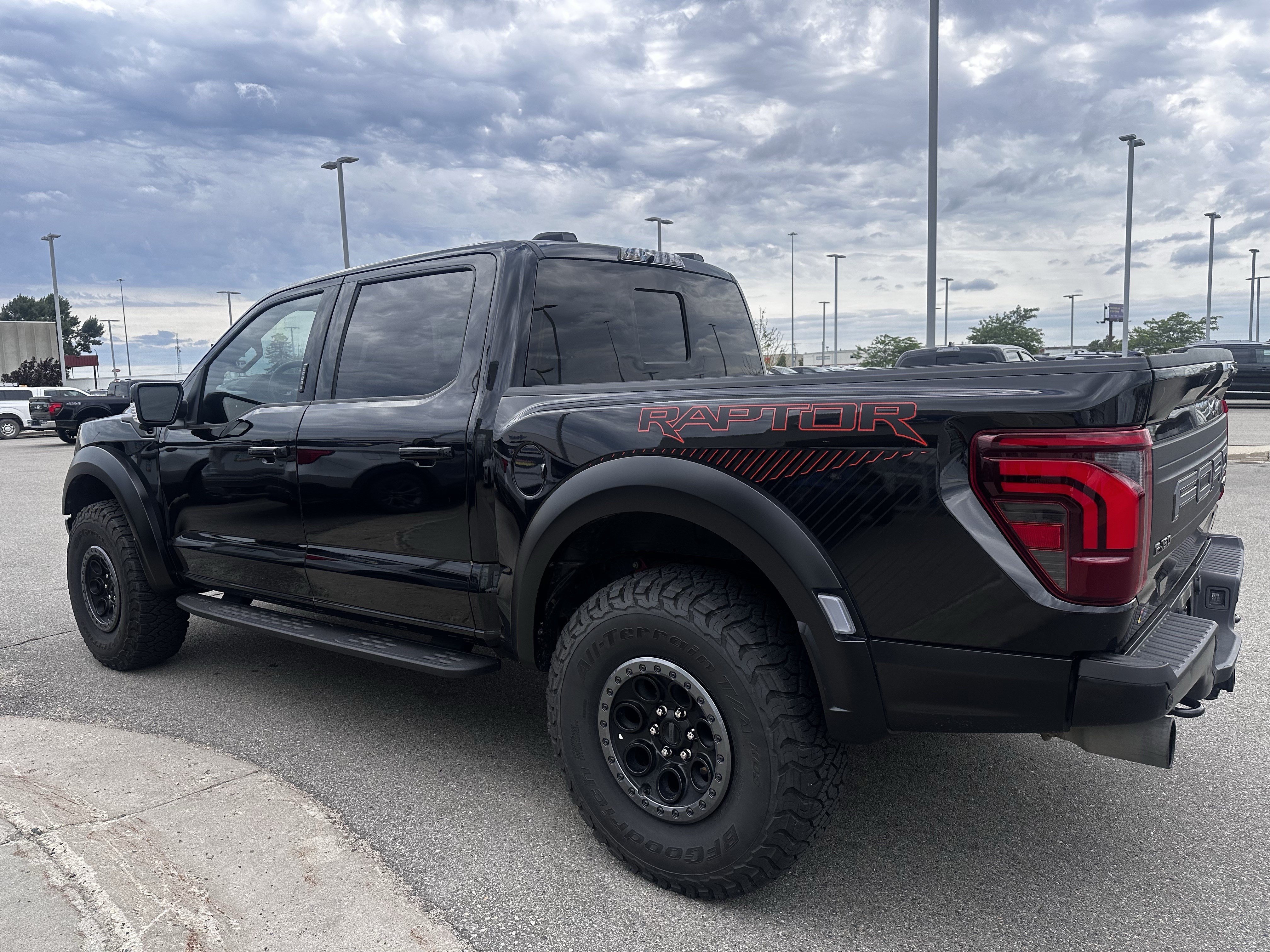 Used 2024 Agate Black Metallic Ford Raptor image 3