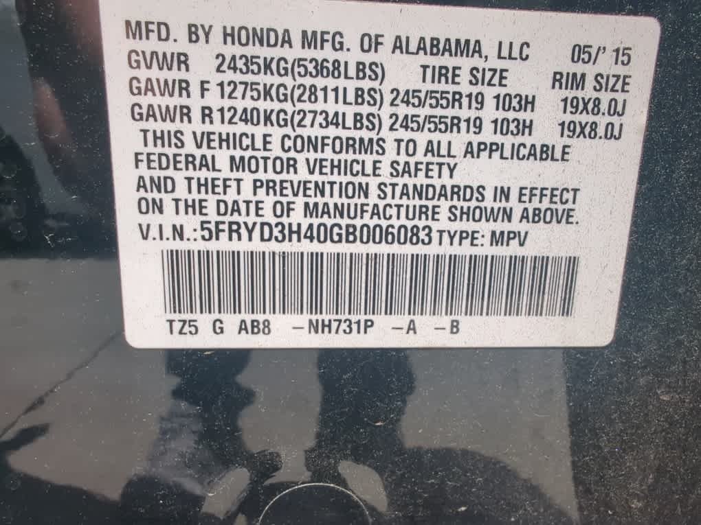 Used 2016 Crystal Black Pearl Acura w/Tech image 6