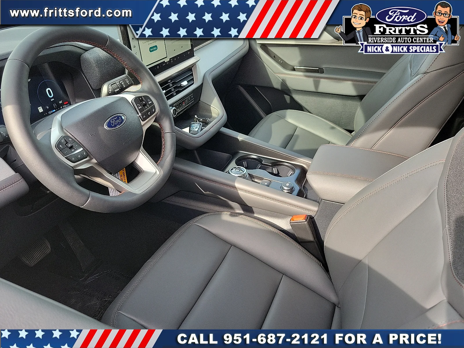 New 2026 Vapor Blue Metallic Ford Active image 3