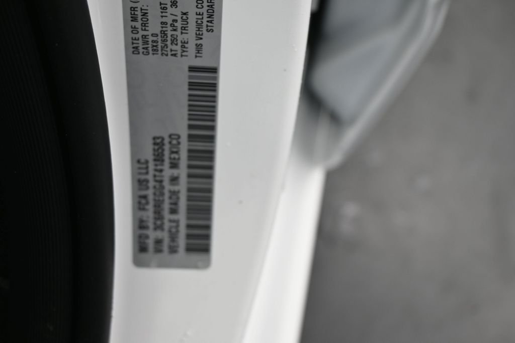 New 2026 Bright White Clear-Coat Exterior Paint RAM Tradesman image 20