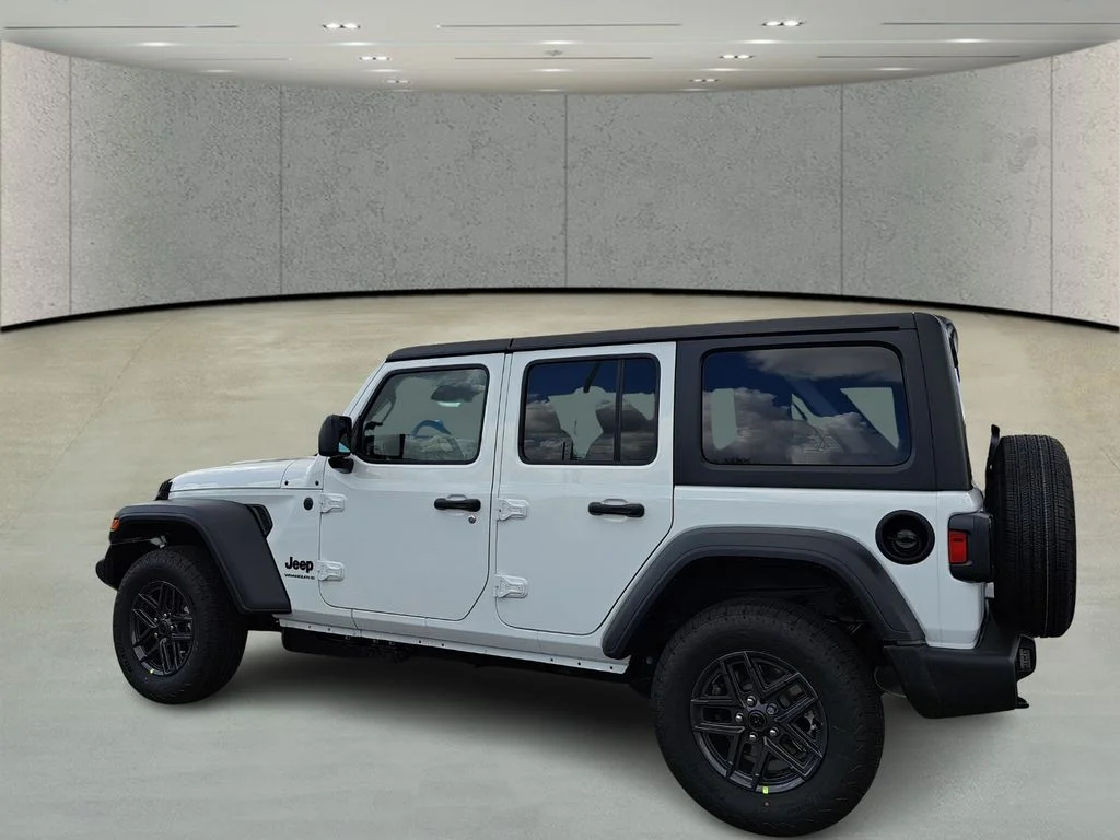 New 2026 Bright White Clear-Coat Exterior Paint Jeep Sport S image 8