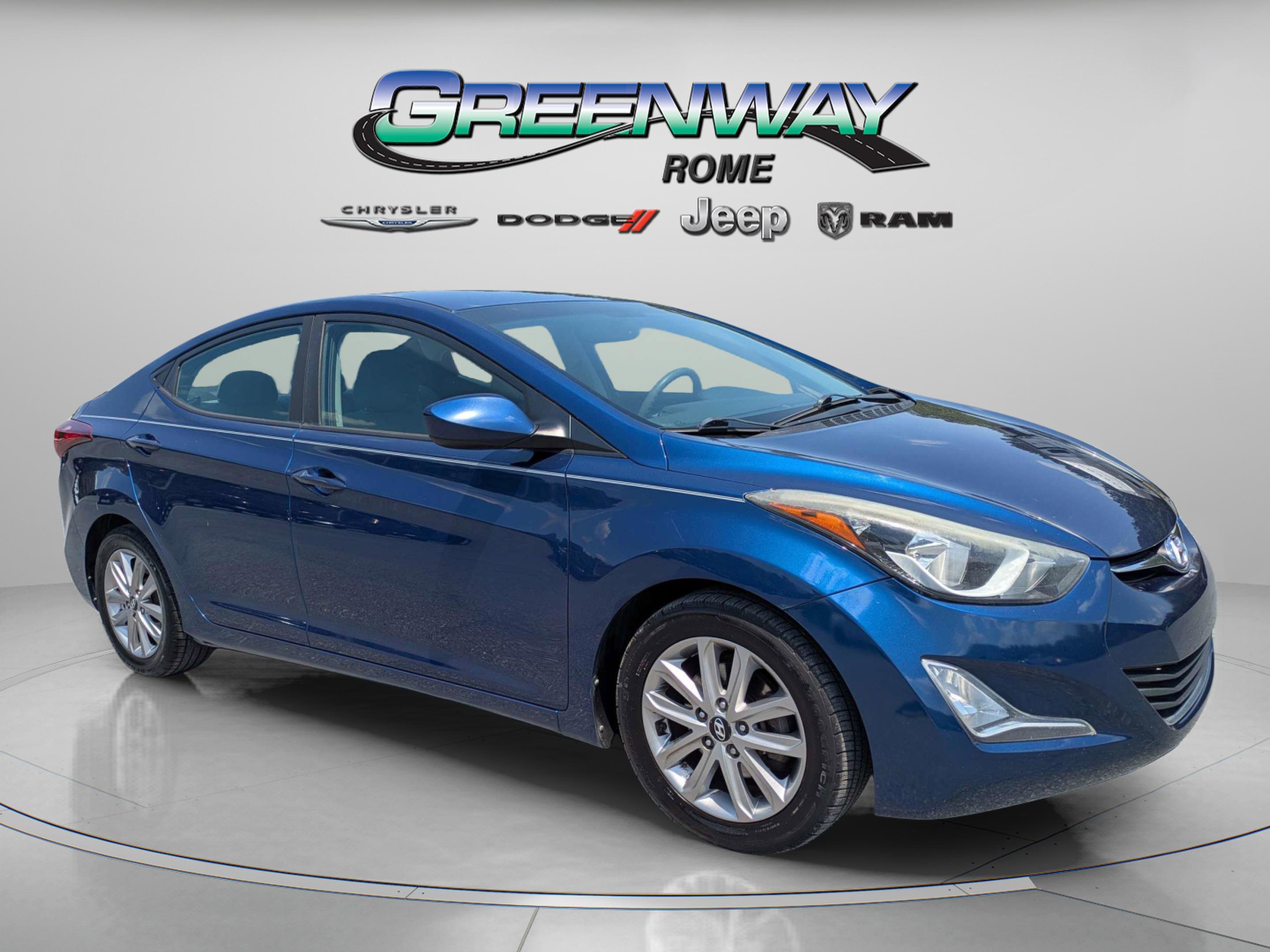 Used 2015 Hyundai Elantra SE with VIN 5NPDH4AE6FH611920 for sale in Rome, GA