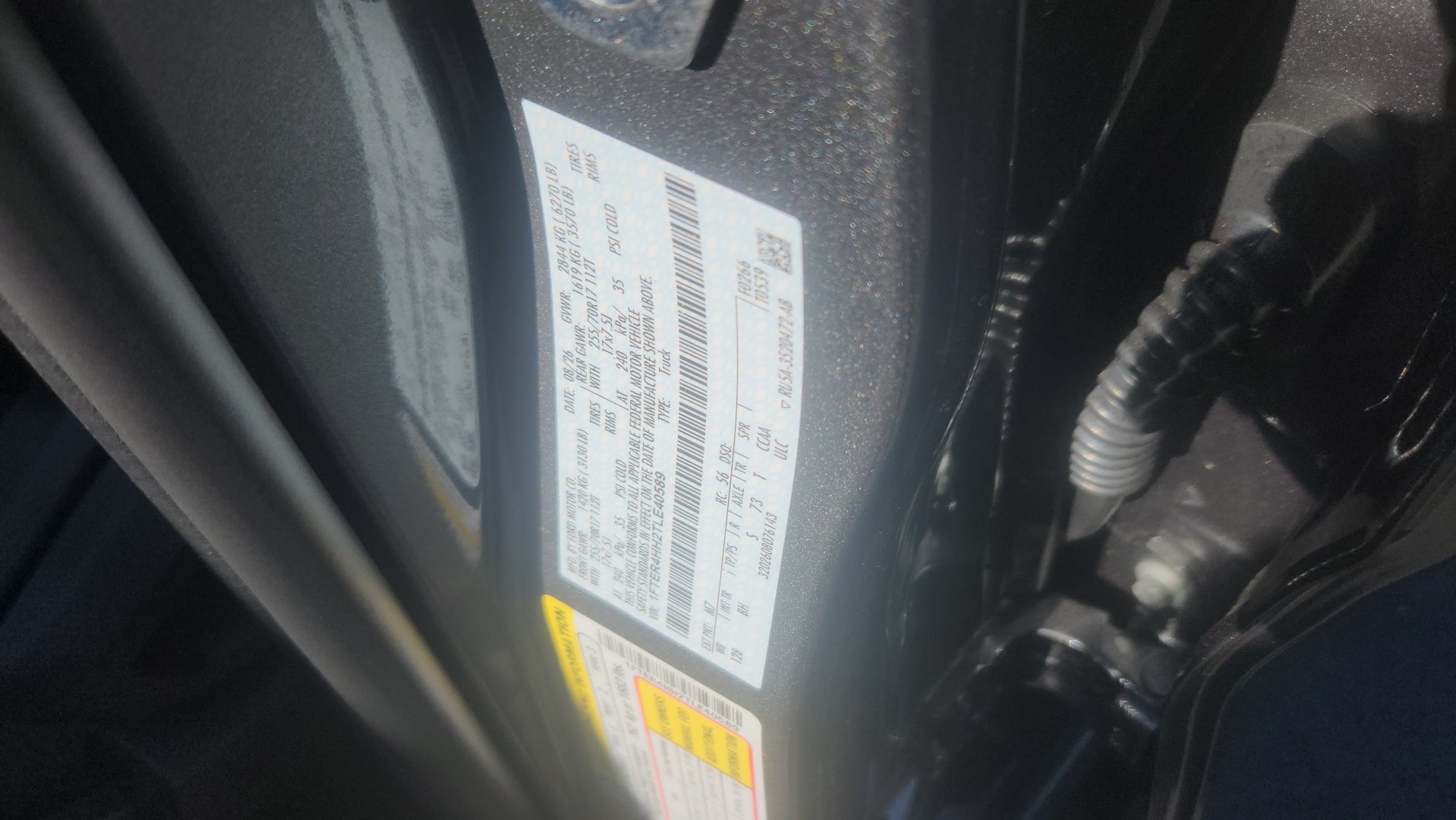 New 2026 Carbonized Gray Metallic Ford XLT image 11