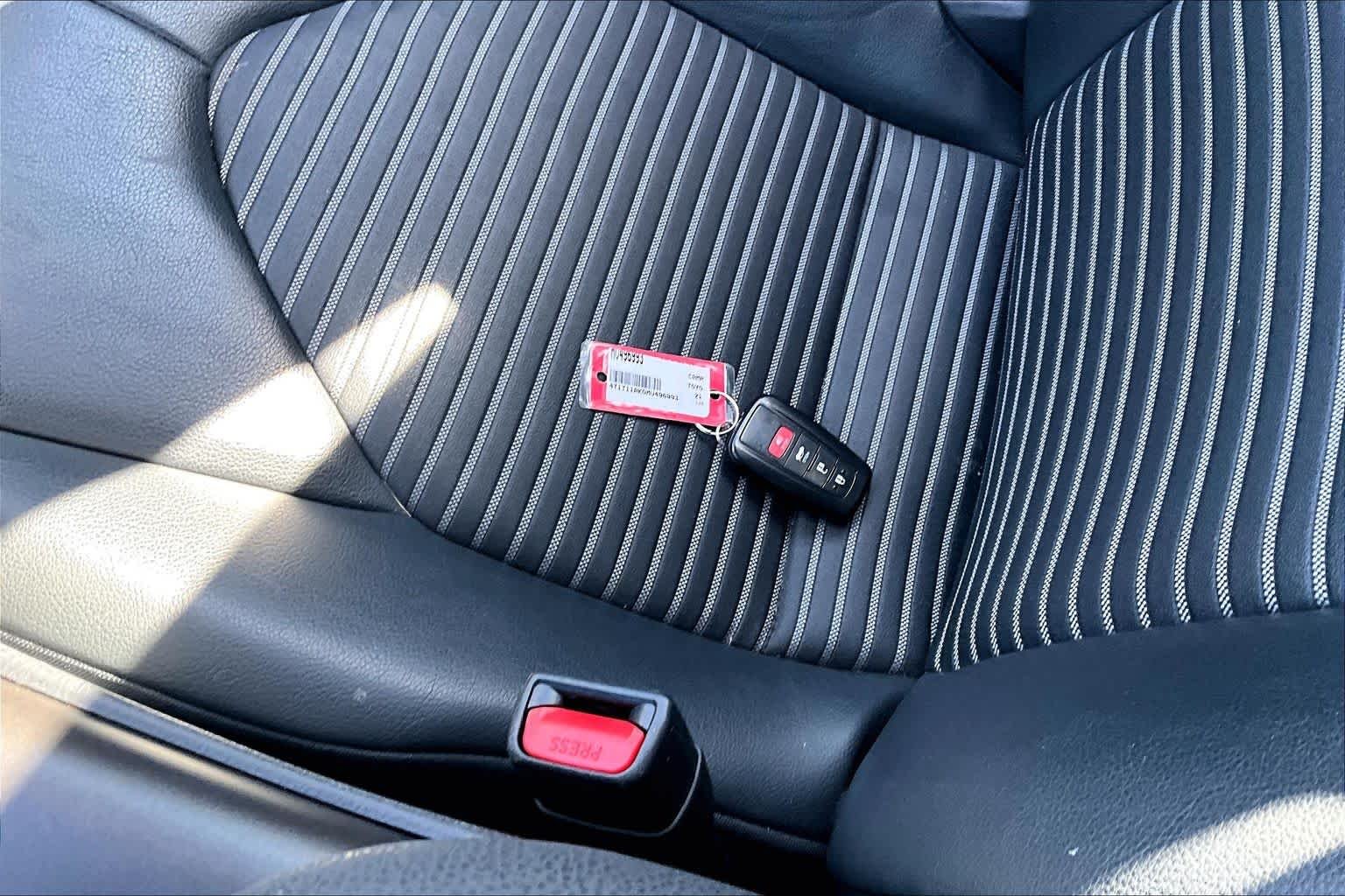 Used 2021 Supersonic Red Toyota SE image 14