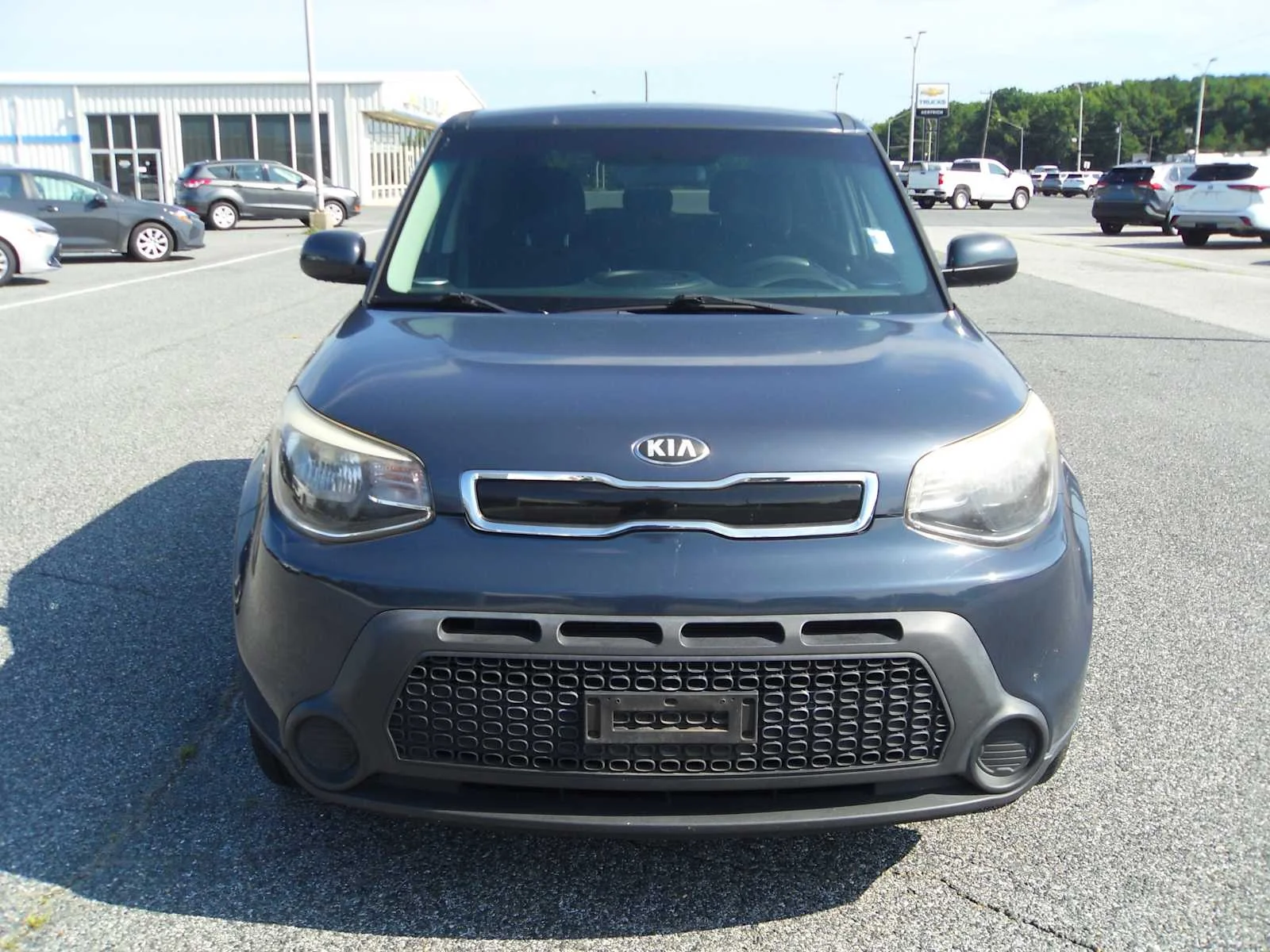 Used 2015 Fathom Blue Kia + image 8