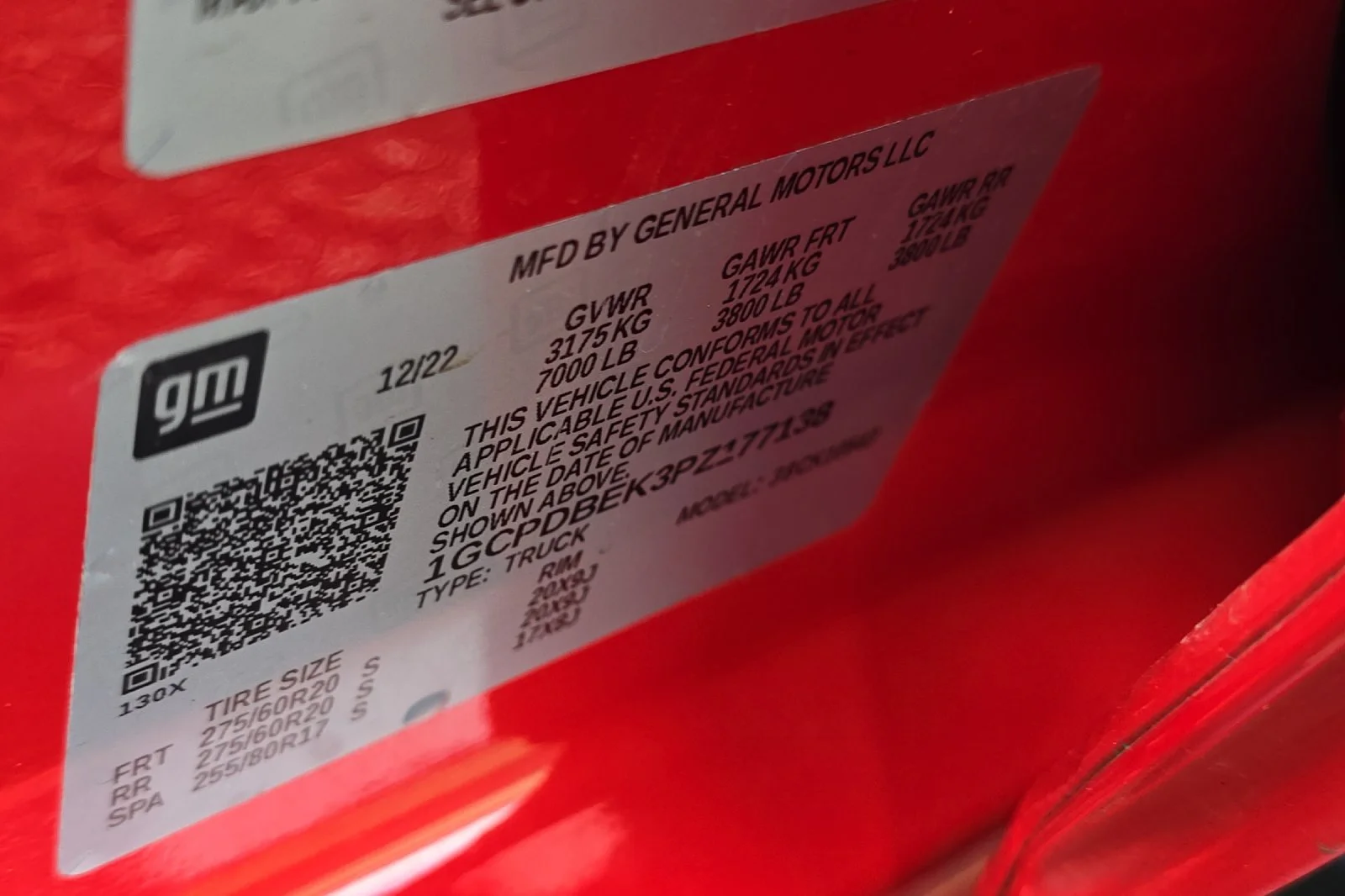Used 2023 Red Chevrolet Custom image 24