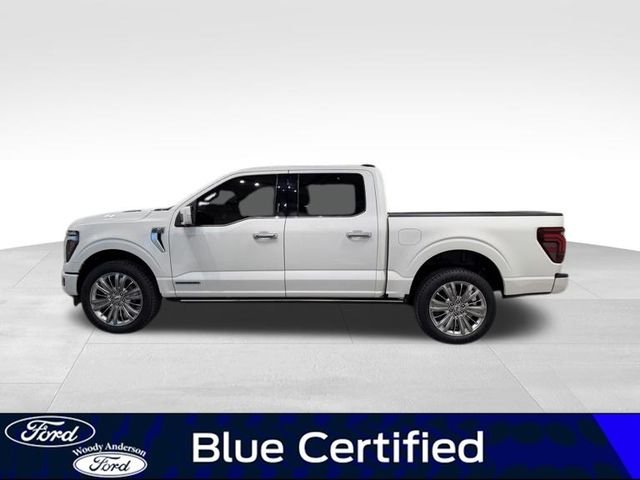 Certified Used 2024 White Metallic Ford Platinum image 3