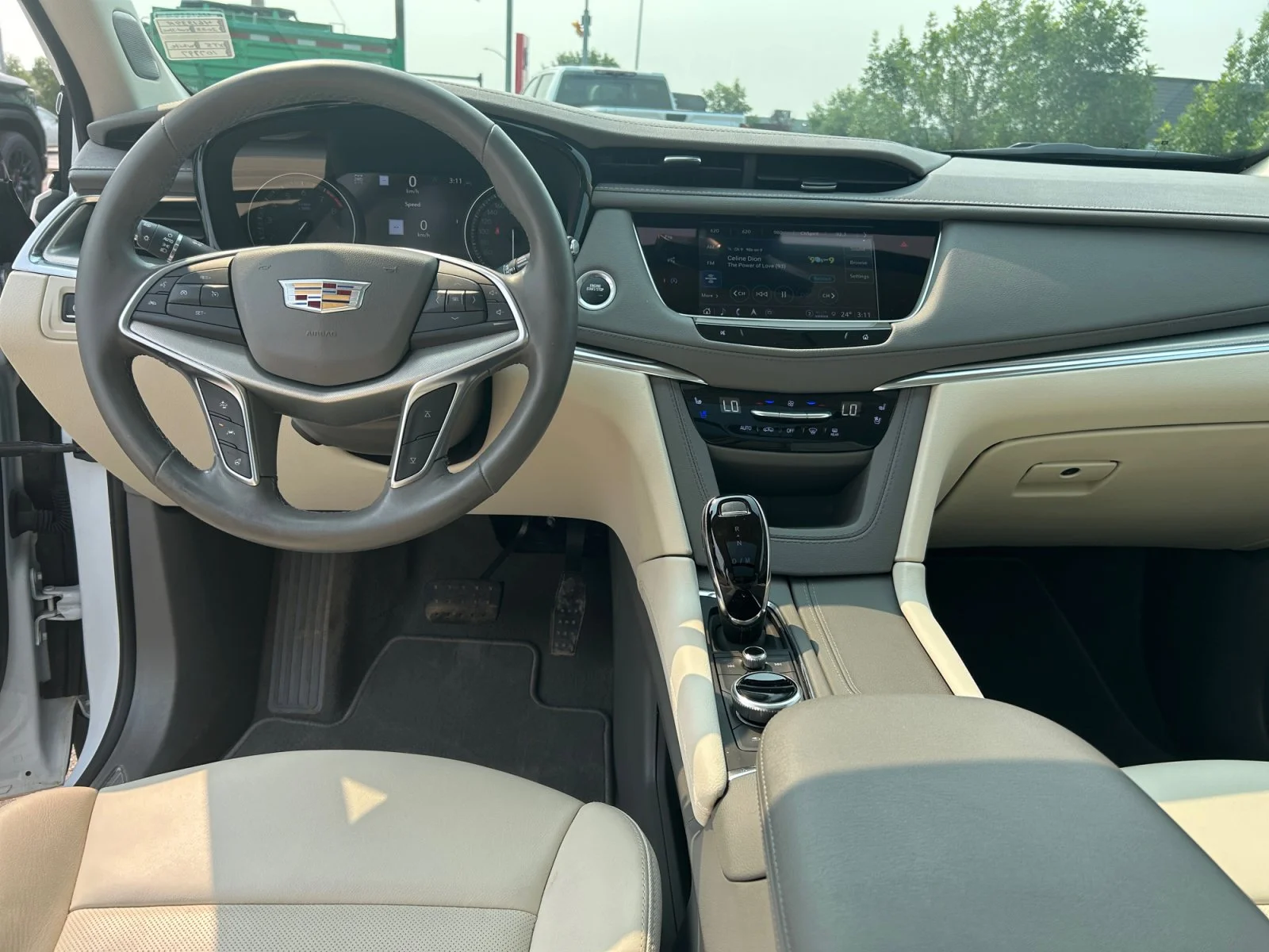 Certified Used 2025 White Cadillac AWD Premium Luxury Leather Sunroof Navigation V6 image 21